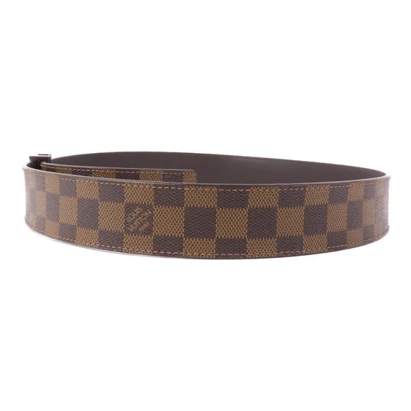Lv Initiales Damier Lv Belt Louis Vuitton LV Initiales Silver